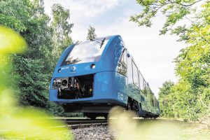 Waterstoftrein Groningen en Leeuwarden